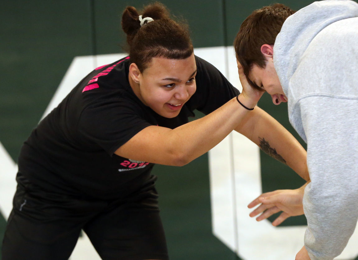 Amirah Giorgianni Mainland wrestler
